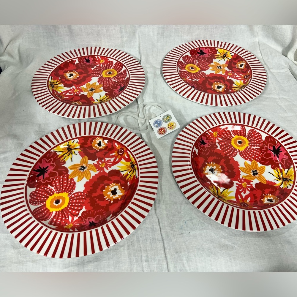 Floral Red pattern - Picture 4 of 8
